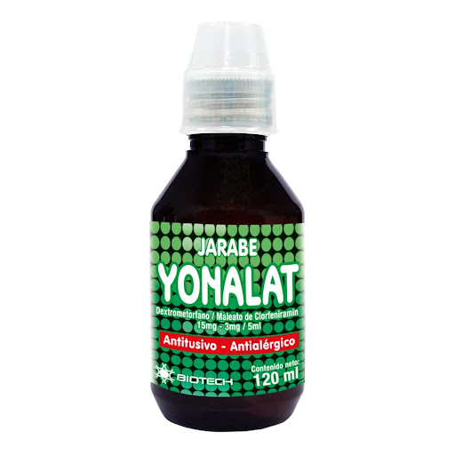 YONALAT 15MG 3MG 5ML X 120ML JBE  BIOTECH