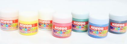 TEMPERA ESCOLAR KORES 8UND 22ML PASTEL