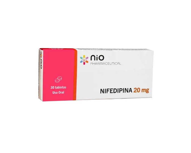 NIFEDIPINA 20MG X 30TAB NIO PHARMACEUTICAL