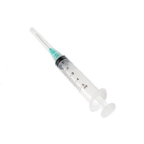 JERINGA 5ML 22G X 1 1/4&quot; MEDVAL
