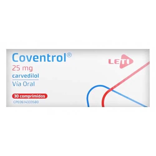 COVENTROL 25MG X 30 COMPRIMIDOS LETI