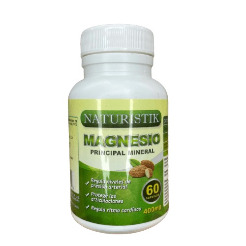 MAGNESIO 400MG X 60 CAPSULAS NATURISTIK