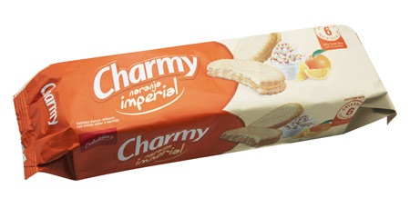 GALLETA CHARMY 192GR NARANJA