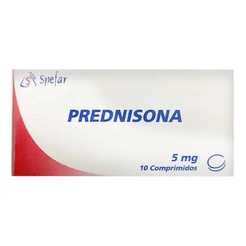PREDNISONA 5MG X 10COMPRIMIDOS SPEFAR
