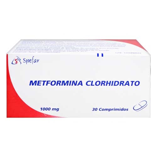 METFORMINA 1000MG X 30COMP SPEFAR