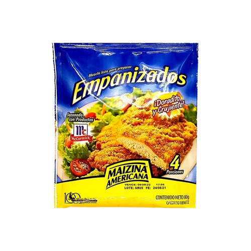 EMPANIZADOS MAIZINA AMERICANA 80GR