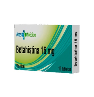 BETAHISTINA 16MG X 10TAB  ARTE MEDICO