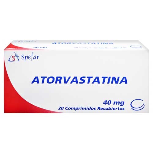 ATORVASTATINA 40MG X 20 COMP SPEFAR