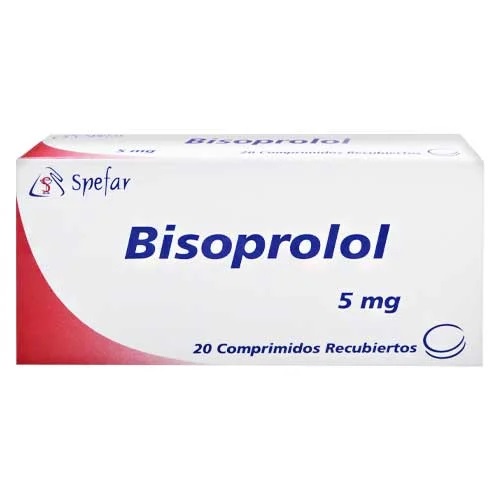 BISOPROLOL 5MG X 20 COMPRIMIDOS SPEFAR