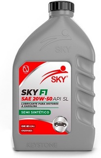 ACEITE SEMISINTETICO 20W50 SKY  946ML SP