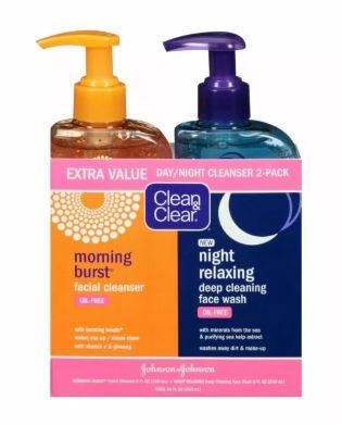 LIMPIADOR FACIAL JOHNSONS 8OZ X2 DIA NOCHE
