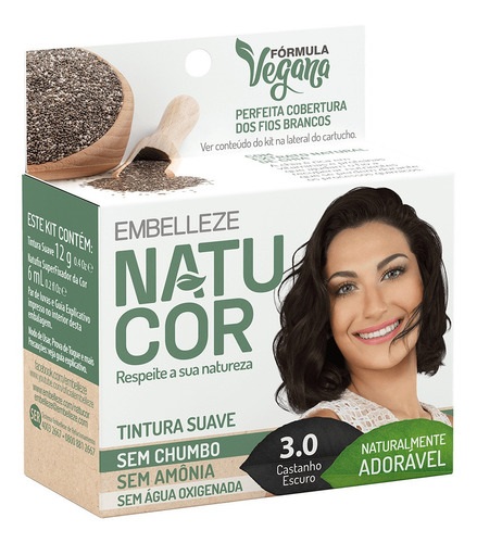 TINTE NATUCOR 3.0 CASTANO OSCURO