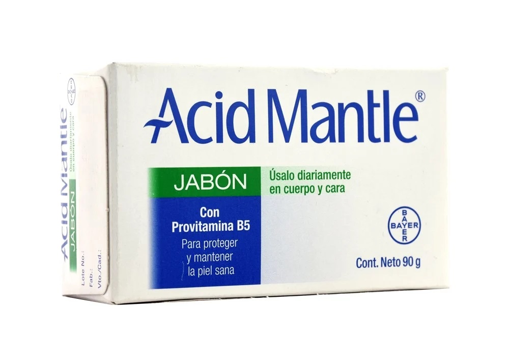 JABON ACID MANTLE 90GR X 1UND CON VITAM B5 BAYER