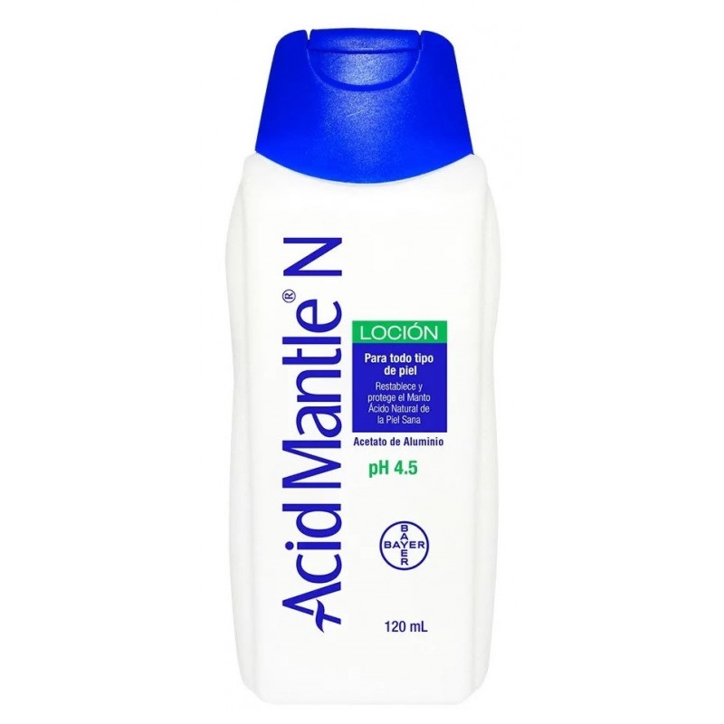 LOCION ACID MANTLE N PH 4.5 X 120ML BAYER