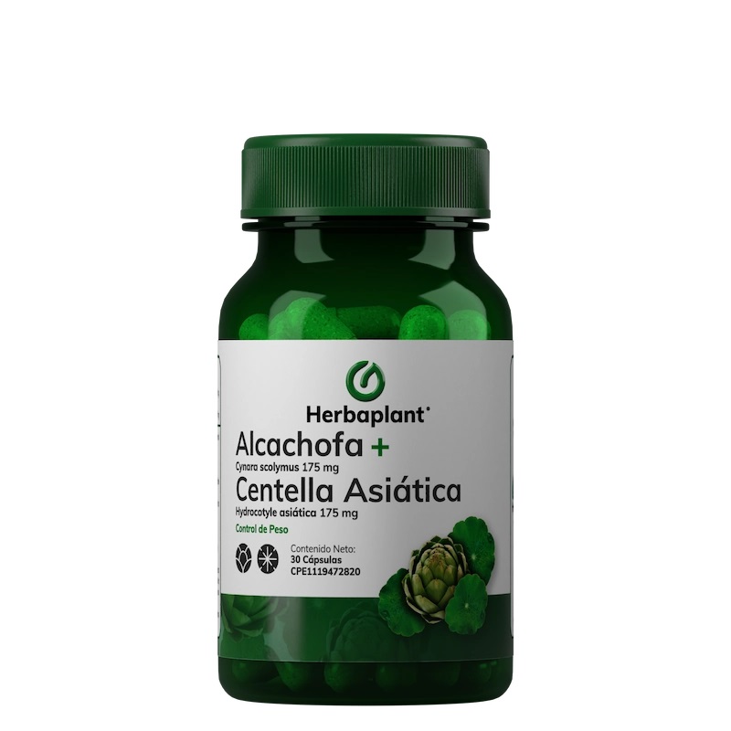 ALCACHOFA CENTELLA ASIATICA X 30CAPS HERBAPLANT