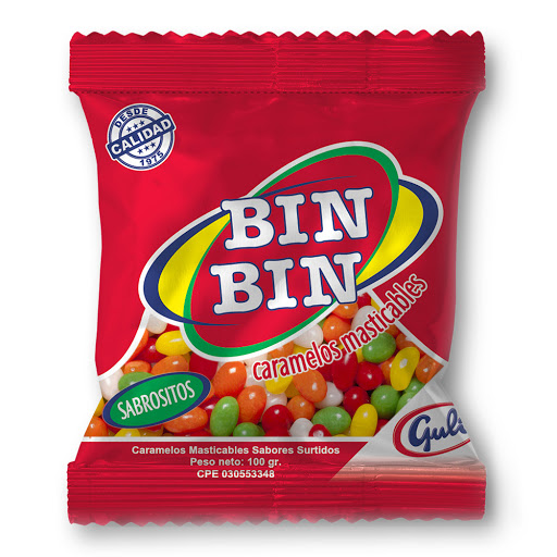 CARAMELO GULI 100GR BIN BIN
