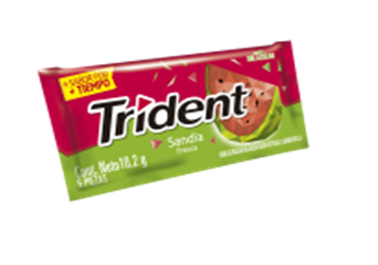 CHICLETS TRIDENT X UND SANDIA**