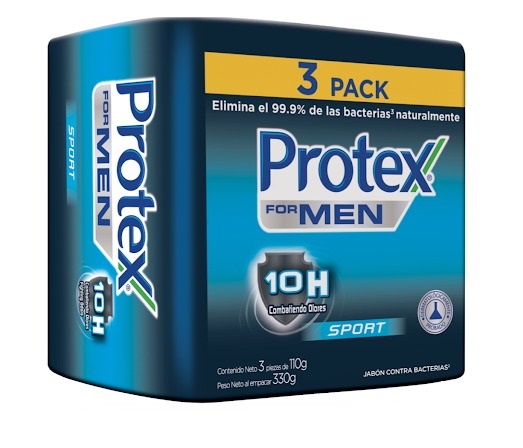 JABON PROTEX 110GR X3UND MEN SPORT