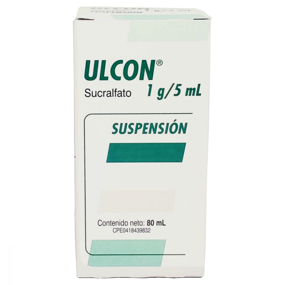 ULCON SUSPENSION 1G/5ML X 80ML FARMA