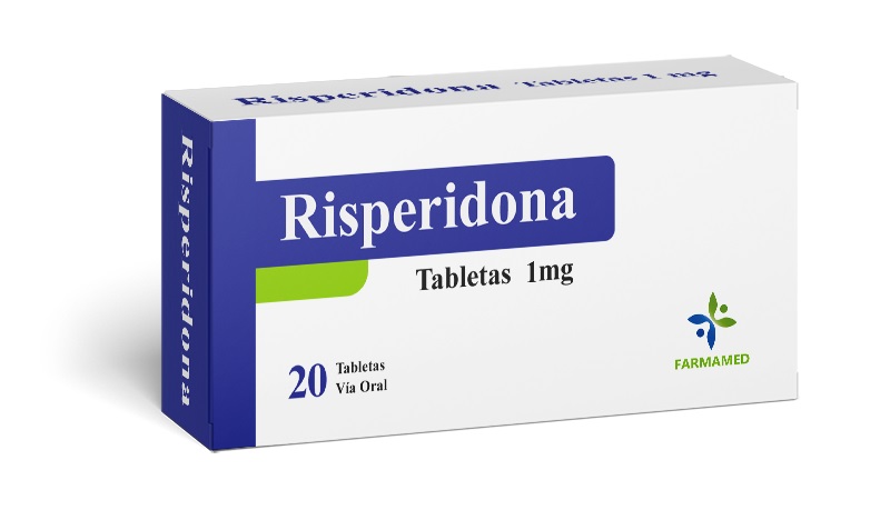 RISPERIDONA 1MG X 20 TABLETAS FARMAMED