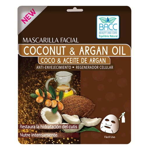 MASCARILLA FACIAL BACC XUND COCO Y ARGAN