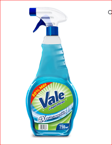 LIMPIA VIDRIOS VALE 750ML GATILLO