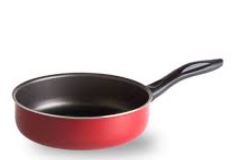 SARTEN AWHOGAR 20X4CM WB-2902 ROJO