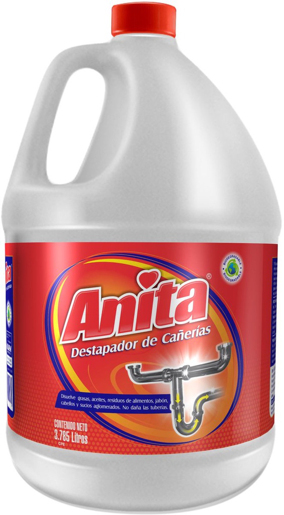 DESTAPA CANERIA ANITA 3,785LT