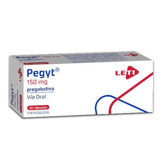 PEGYT 150MG X 20CAPS PREGABALINA LETI
