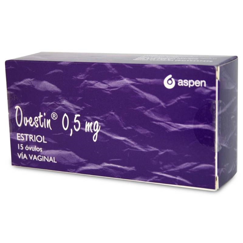 OVESTIN ESTRIOL 0,5MG x 15 OVULOS VAG ASPEN