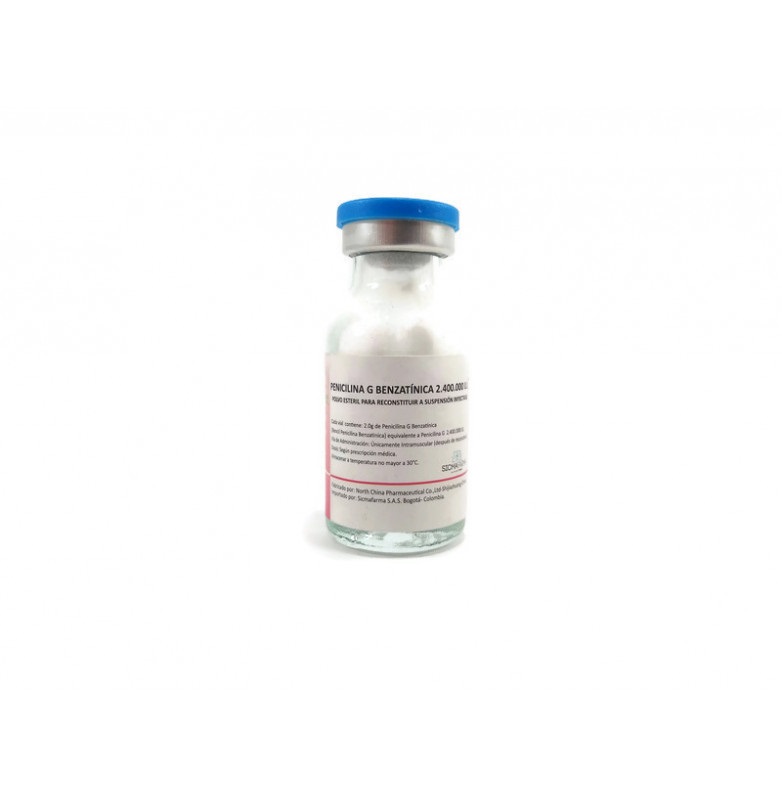 PENICILINA G BENZATINICA  2400000 UI X 1AMP IM ALFA