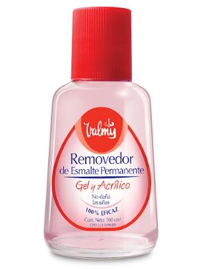 REMOVEDOR VALMY 100ML PERM GEL Y ACRIL