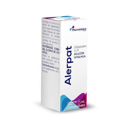 ALERPAT 0,1% X 5ML SOL OFT PHARMETIQUE