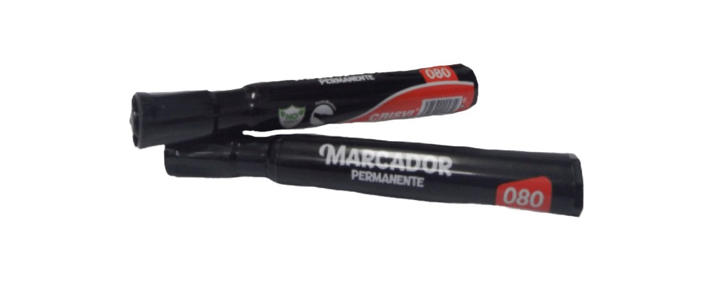 MARCADOR PERMANENTE AZUL X UND