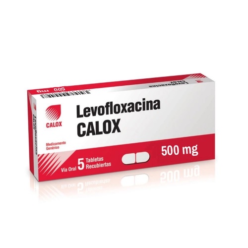 LEVOFLOXACINO 500MG X 5 TAB CALOX