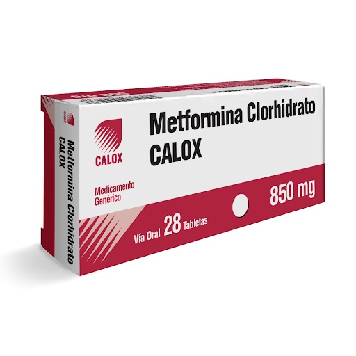 METFORMINA 850MG x 28 TABLETAS CALOX
