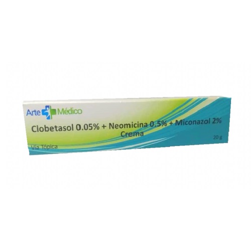 CLOBETASOL NEOMI MICONA 0,05% 0,5% 2% X 20G CREMA ARTE MEDICO