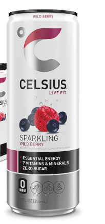 BEB ENERG CELSIUS 355ML FRUTOS ROJOS