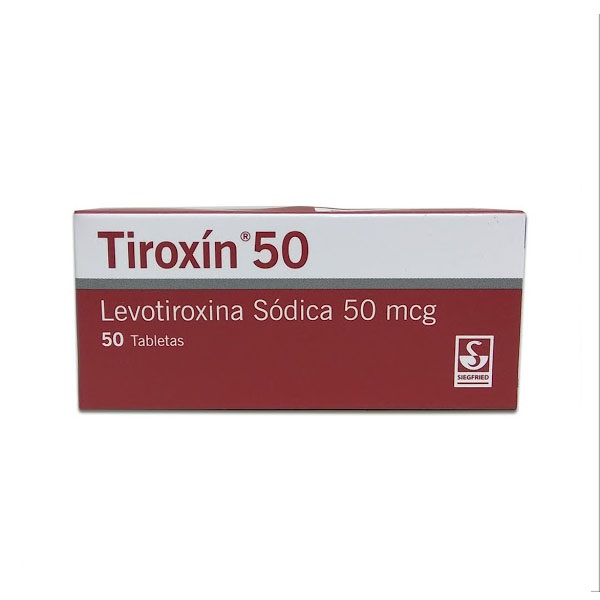 TIROXIN 50MCG X 50 TABLETAS