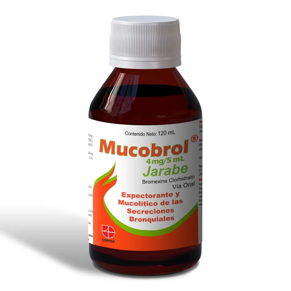 MUCOAMBROL JARABE  30MG/5ML X 120ML VIDA LABS