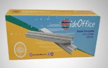 GRAPAS CORRUGADAS IDEOFFICE 5000UN 6,3X12,9MM