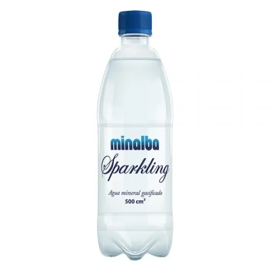 AGUA GASIF MINALBA 1LT SPARKLING
