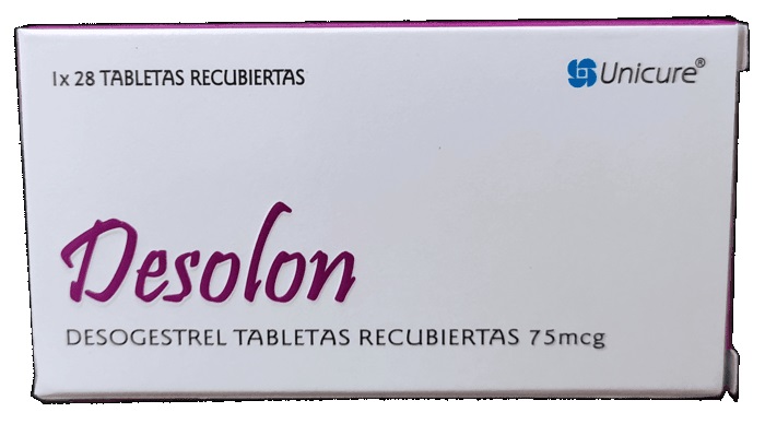 DESOLON DESOGESTREL 75MCG X 28 TAB UNICURE