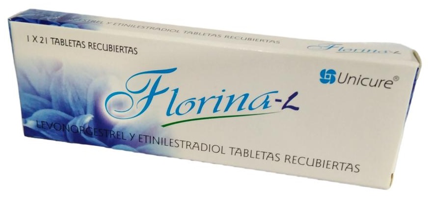 FLORINA  0,15MG 0,03MG X 21TAB UNICURE
