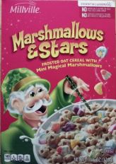 CEREAL MILLVILLE 326GR MARSHMALLOWS &amp; STARS