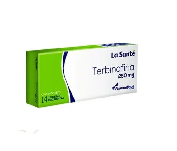 TERBINAFINA 250MG X 14 TABLETAS LA SANTE