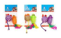 JUGUETE P/GATO RATON DE NAYLON MX-263