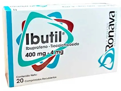 IBUTIL 400MG 4MG X 20 COMPRIMIDOS