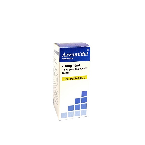 ARZOMIDOL SUSP PED 200MG/5ML X 15ML DOLLDER