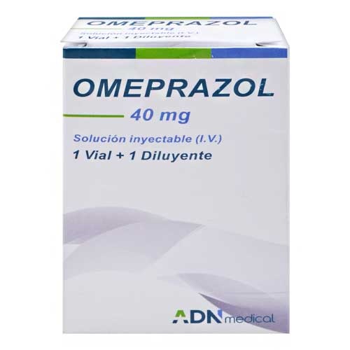 OMEPRAZOL 40MG USO I.V 1 AMPOLLA P&amp;M MEDICAL